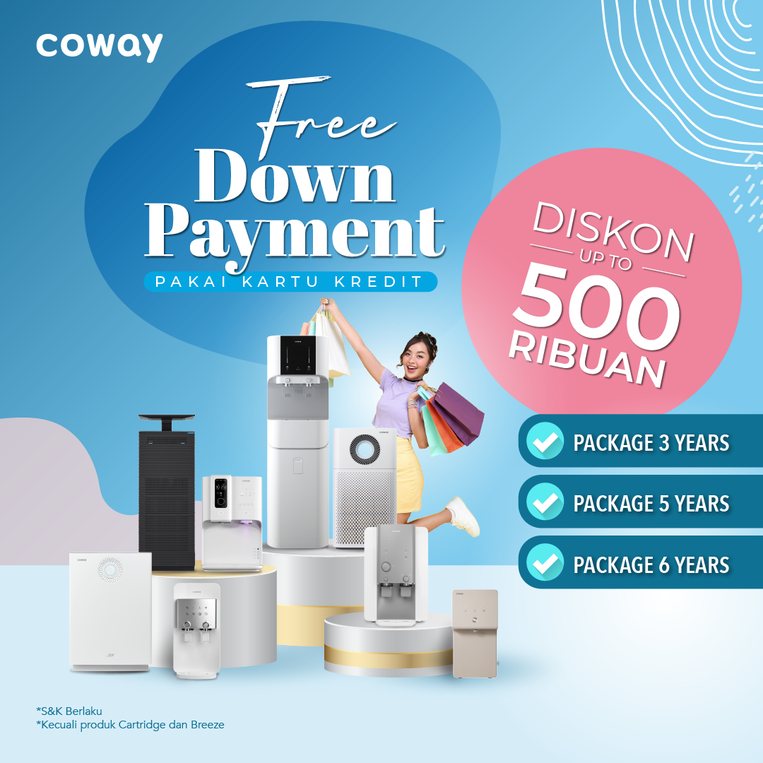 Program cicilan ringan produk Coway eksklusif